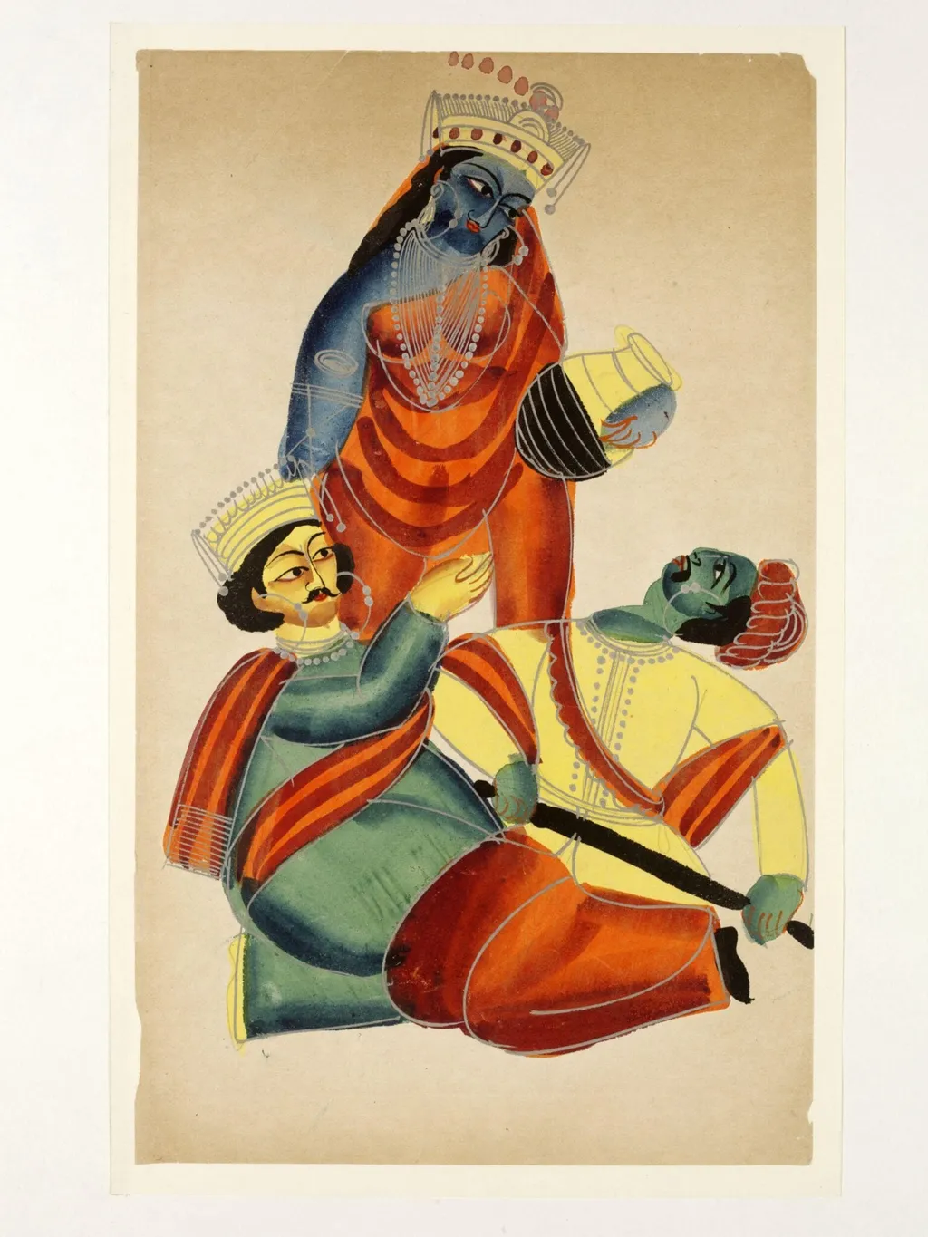 Mohini, by Unknown, paint, 1890