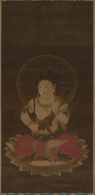 Monju as a Child (Chigo Monju), by Unknown, 1420