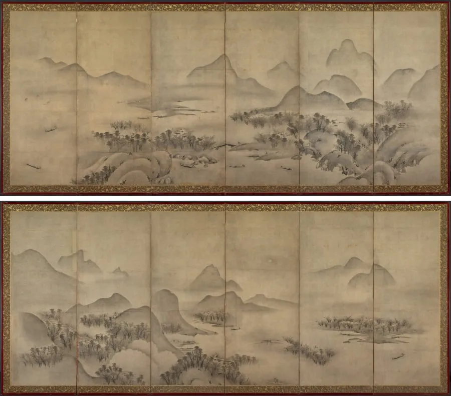 Moonlit Landscape, by Unknown, unspecified, 1504