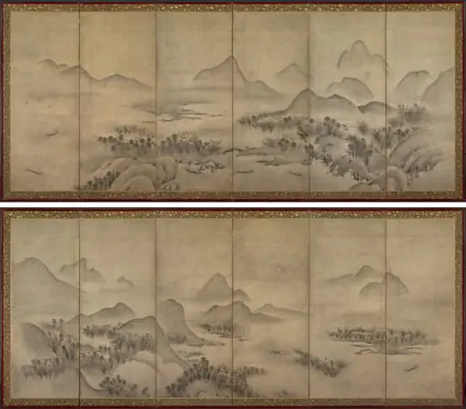Moonlit Landscape, by Unknown