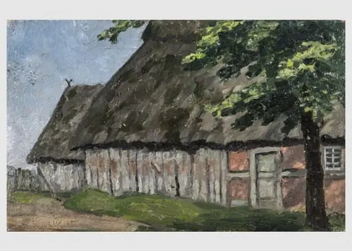 Moritz, Marie Elisabeth: frieze house, perhaps on Sylt, by Unknown