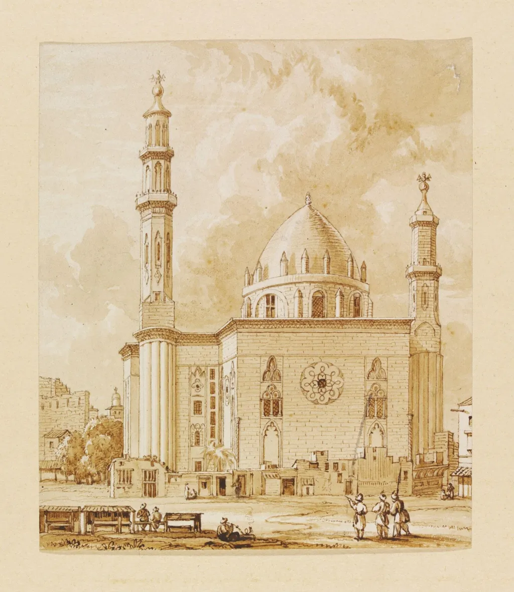 Mosque of Sultan Hassan at Cairo, by Unknown, 1830