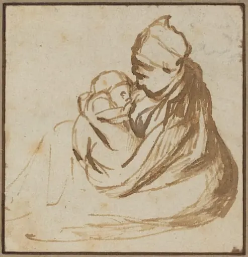 Mother and Child, by Unknown