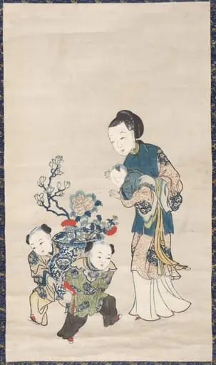 Mother and Sons, by Unknown, 1766