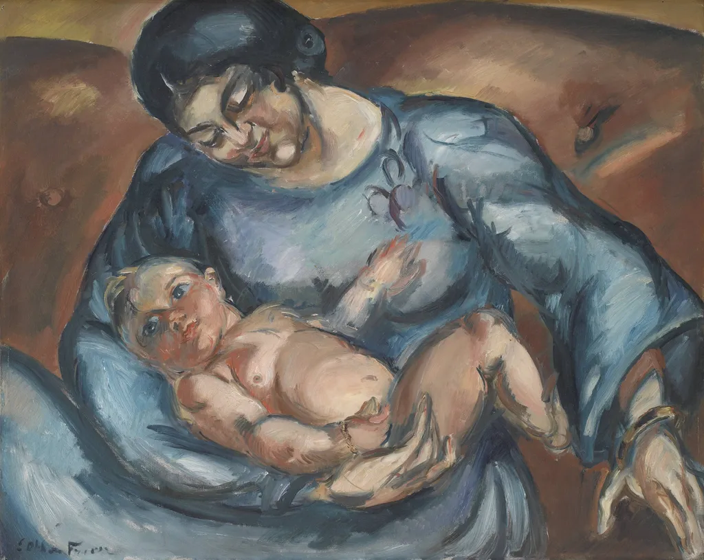 Mother's Love, by Unknown, 1914
