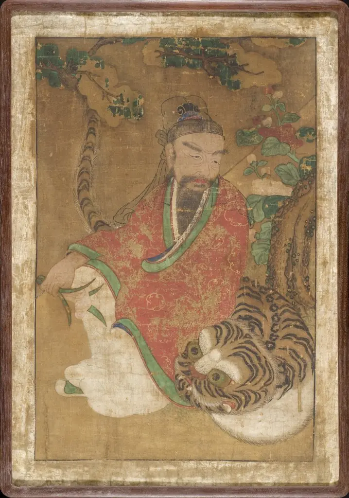 Mountain Deity, by Unknown, 1850