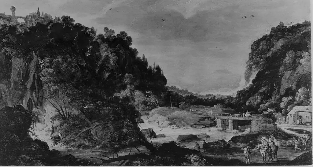 Mountain Landscape, by Unknown