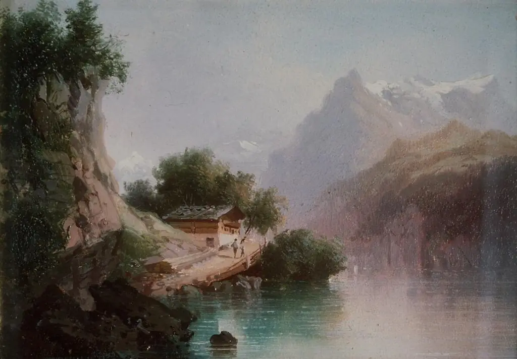 Mountain Landscape I, by Unknown
