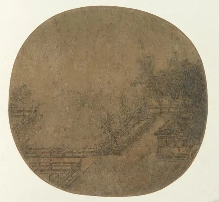 Mountain Terrace and Pavilion, by Unknown, unspecified, 1120