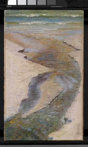 Mouth of the Stream, by Unknown