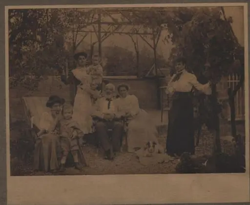 Mr and Mrs Carlo Coppi and family, by Unknown