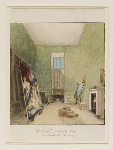 Mr Fuseli's Painting Room at Somerset House, by Unknown