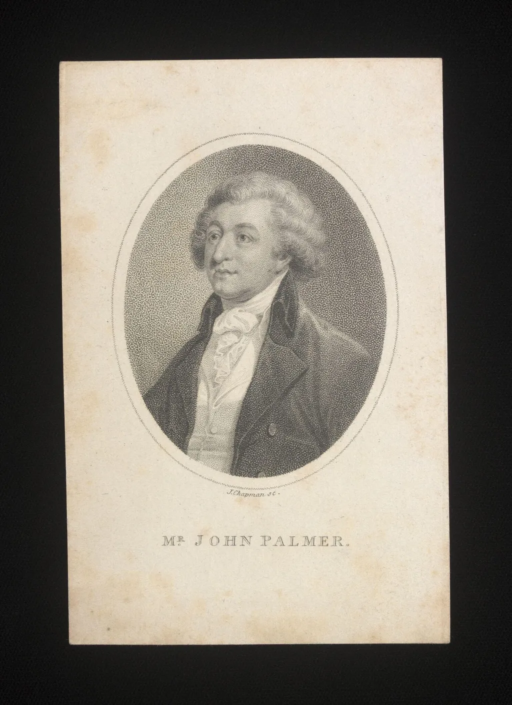 Mr John Palmer, by Unknown, 1750