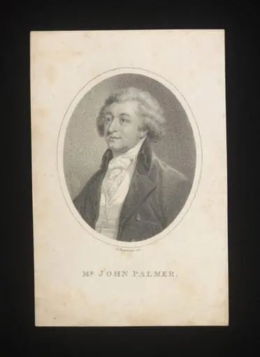 Mr John Palmer, by Unknown