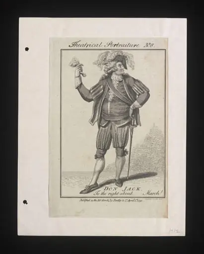 Mr John Palmer as Don Jack, by Unknown