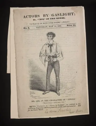 Mr Lee in the character of "Jingle", by Unknown