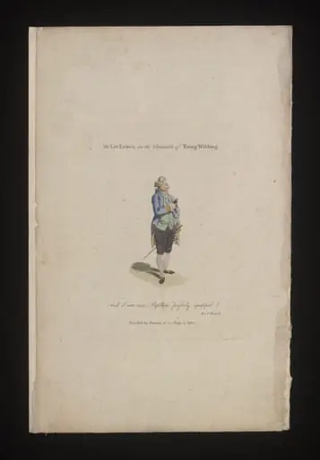 Mr Lee Lewes in the character of Young Wilding, by Unknown
