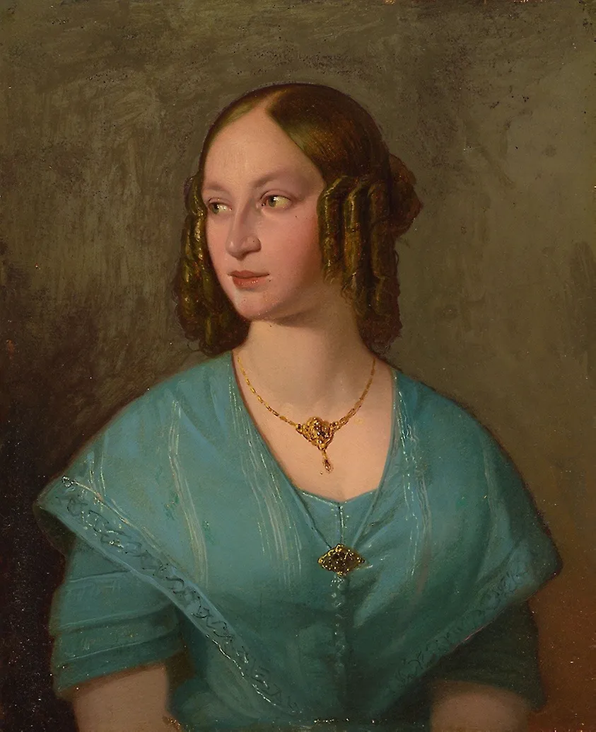 Mrs. Daniel Embury (Emma Catherine Manley), by Unknown, unspecified, 1850