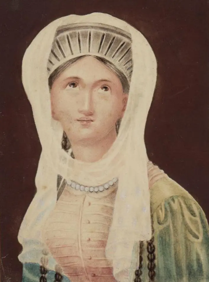 Mrs Siddons as Constance in King John, by Unknown, 1700