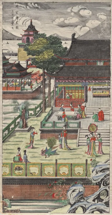 Music in the Jade Palace, by Unknown, 1766