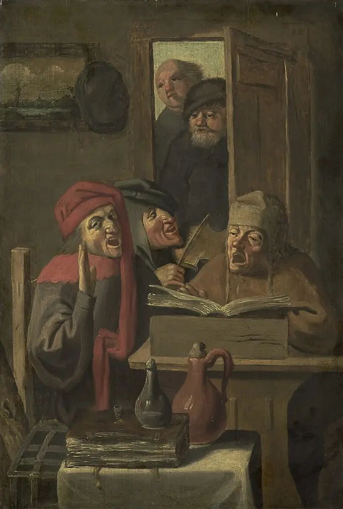Musical Company, by Unknown