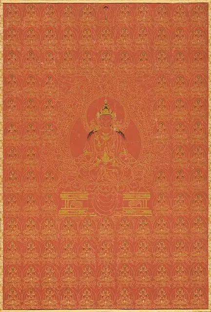 Myriad Amitayus, the Buddha of Eternal Life, by Unknown