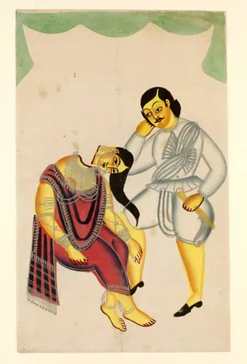 Nabin and Elokeshi, by Unknown
