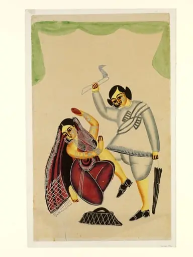 Nabin and Elokeshi, by Unknown