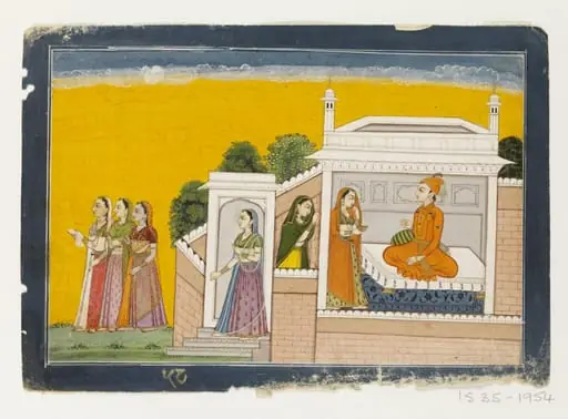 Nala and Damayanti, by Unknown