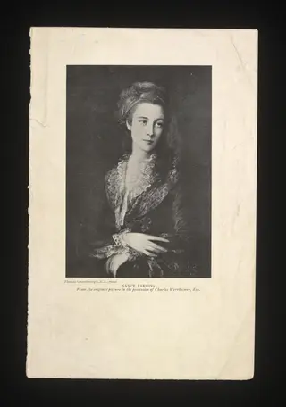 Nancy Parsons, by Unknown, 1850