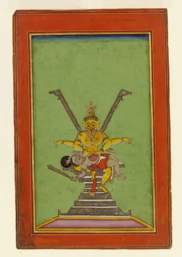 Narasinha, the fourth avatar of Vishnu, by Unknown