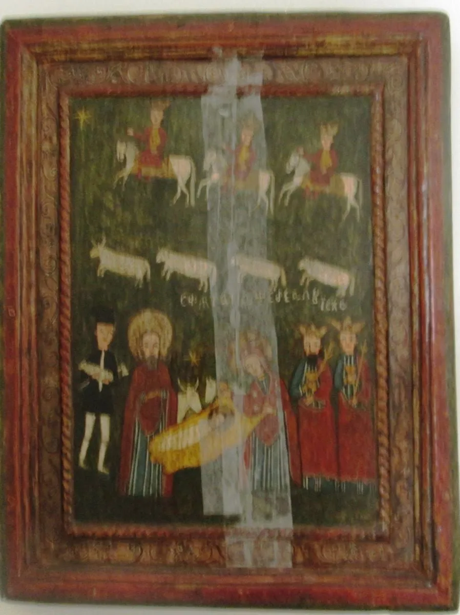 Nașterea lui Iisus, by Unknown, 1850