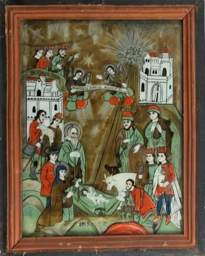 Nașterea lui Iisus Hristos, by Unknown