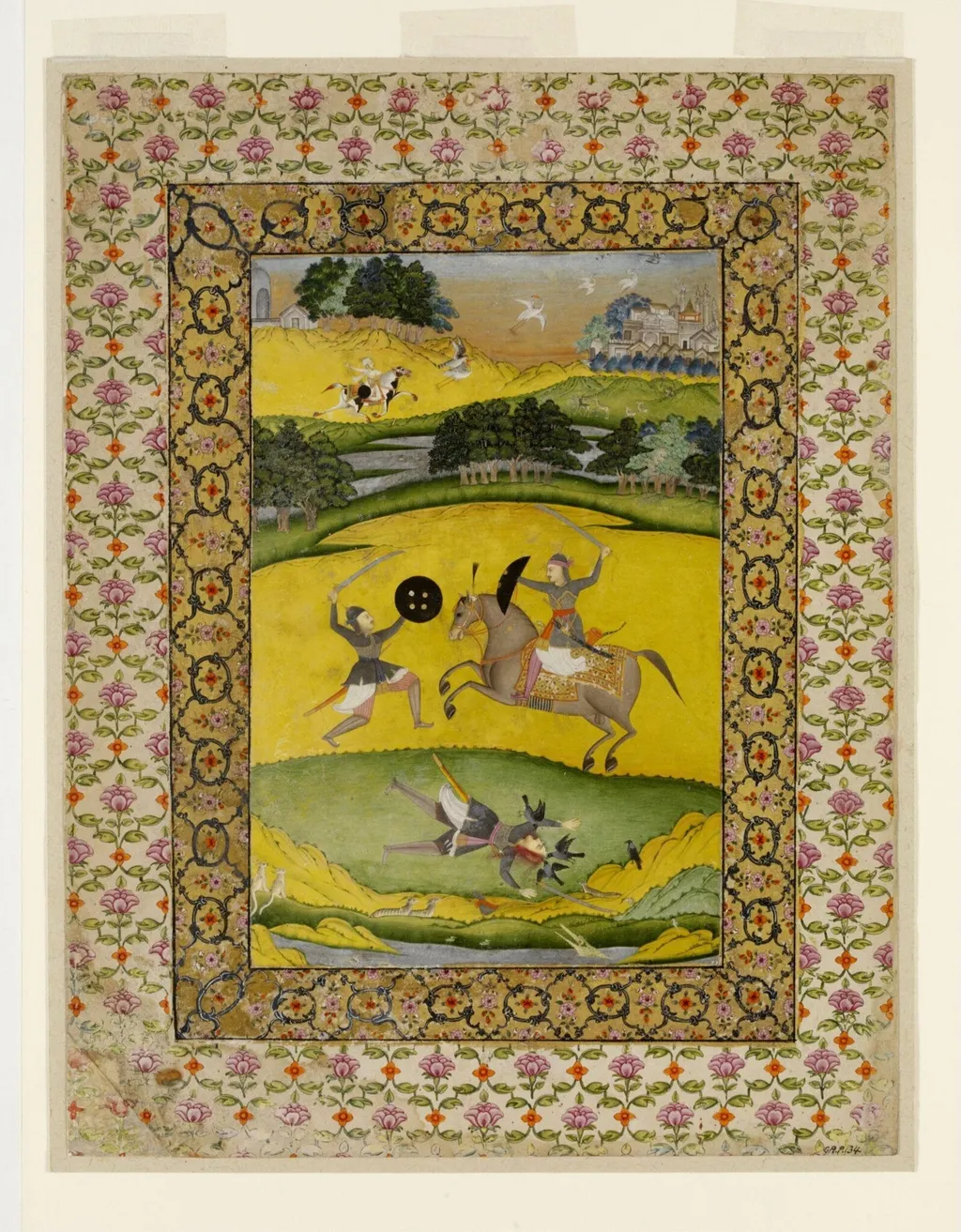 Nata Ragini, by Unknown, paint, 1770