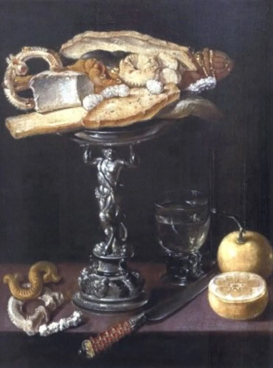 Natură moartă, by Unknown, unspecified, 1650