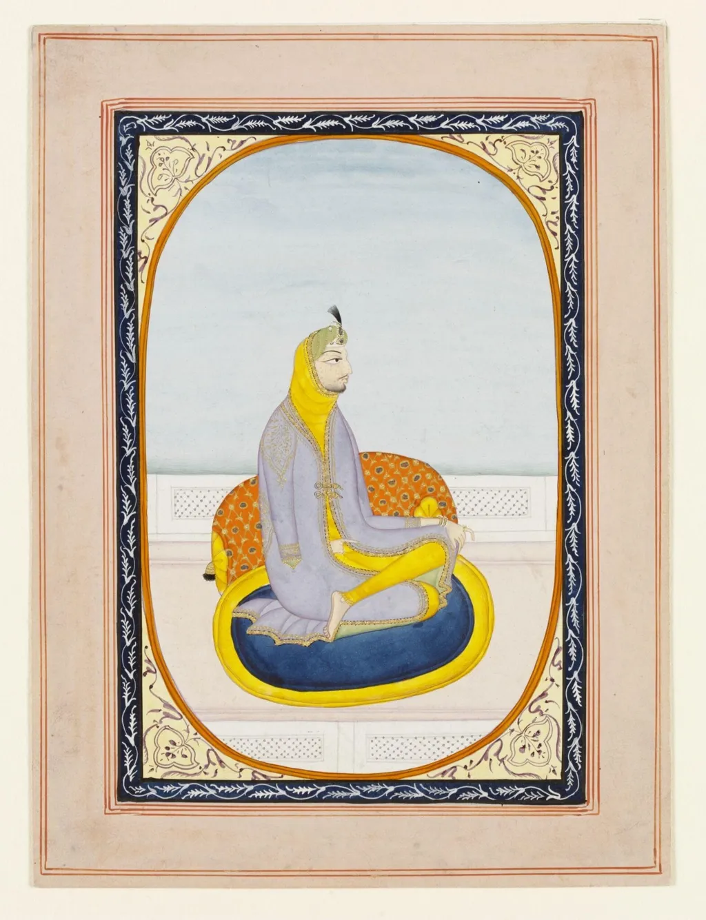 Nau Nihal Singh, by Unknown, paint, 1840