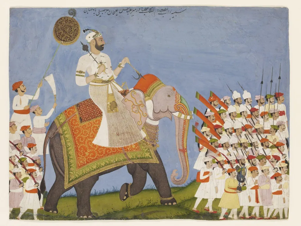 Nawab I'tisam al-Mulk, by Unknown, paint, 1765