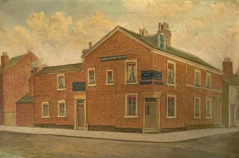 'New Zealand Arms', by Unknown, oil, 1860