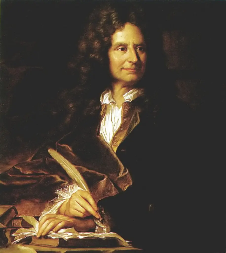 Nicolas Boileau-Despréaux, by Unknown, 1704