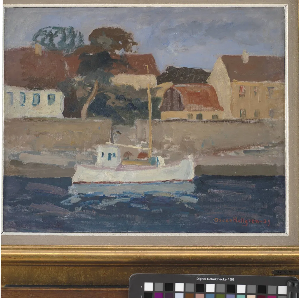 Night, Christiansø, by Unknown, 1939