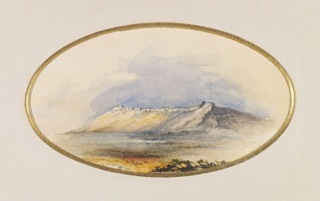 Nineveh -, by Unknown, watercolor, 1845