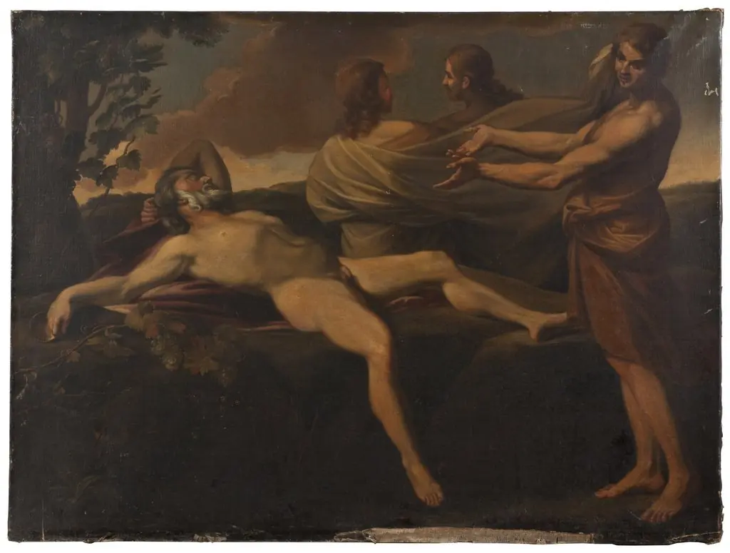 Noah and his Sons, by Unknown