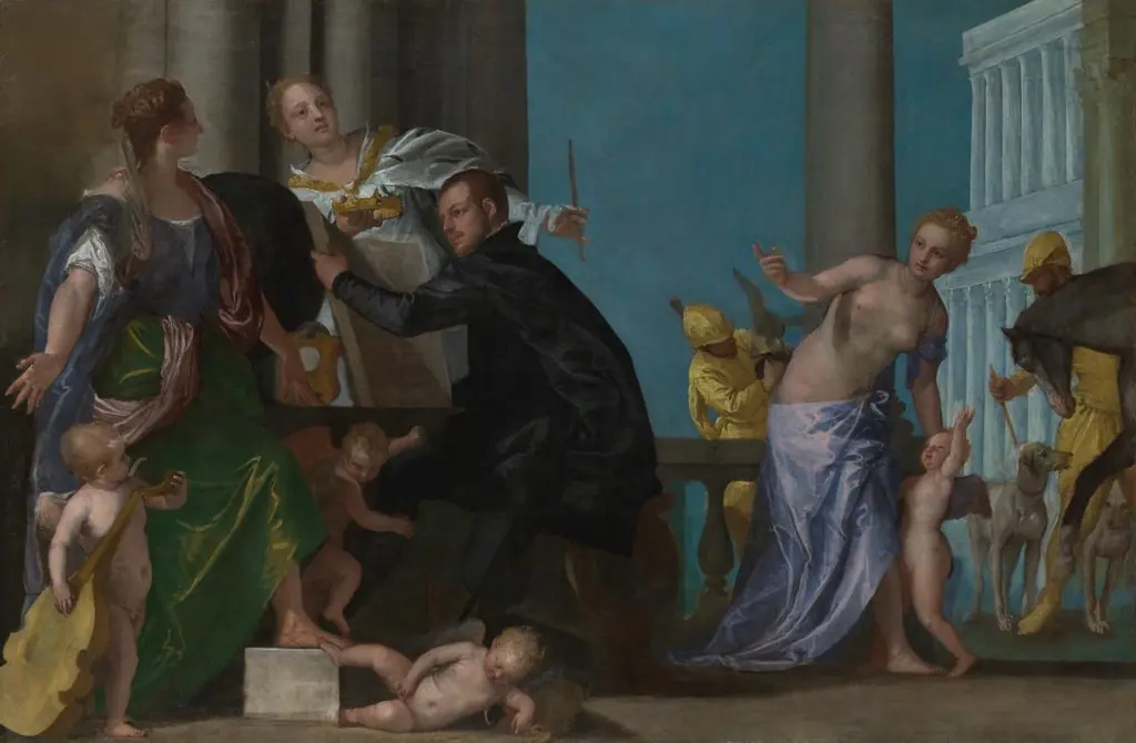 Nobleman between Active and Contemplative life, by Unknown