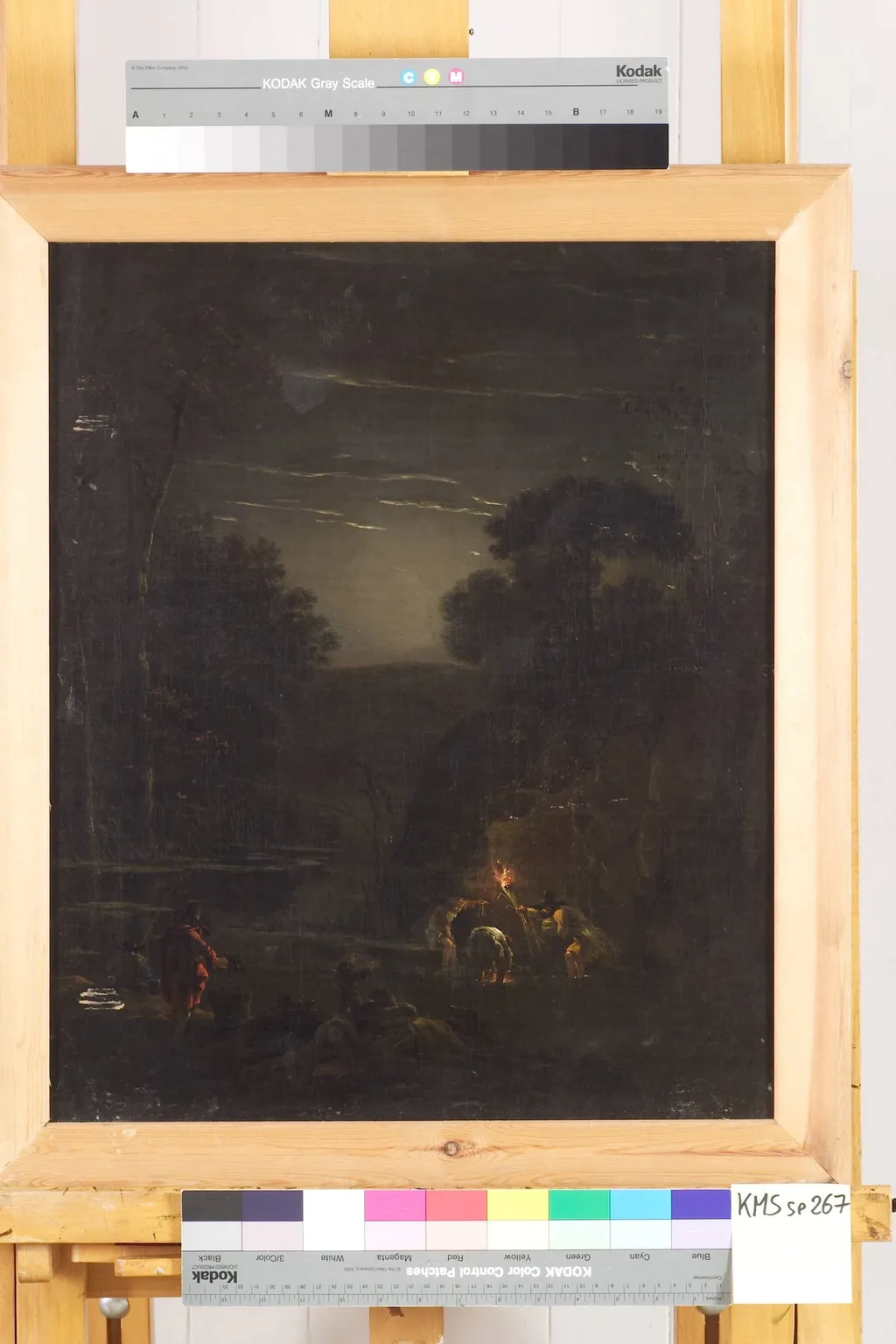 Nocturnal Crayfishing, by Unknown, 1638