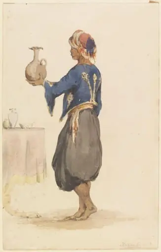 Nubian servant, by Unknown