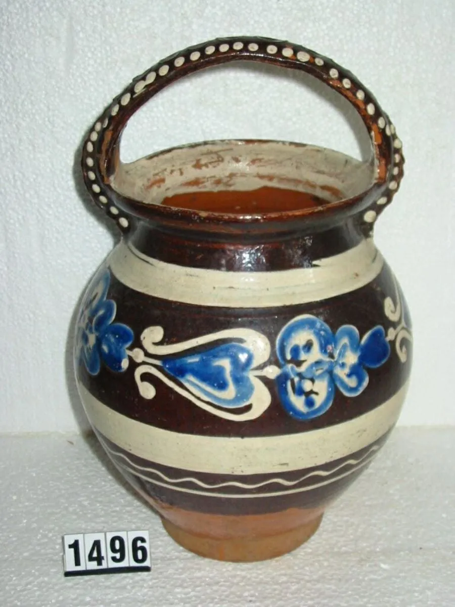 oală de lapte cu mănușar, by Unknown, 1850