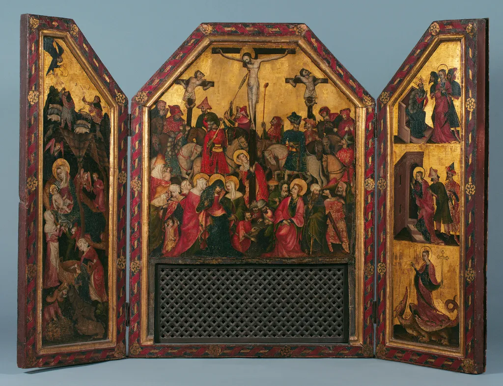 Obervellacher Altar, by Unknown, unspecified, 1400