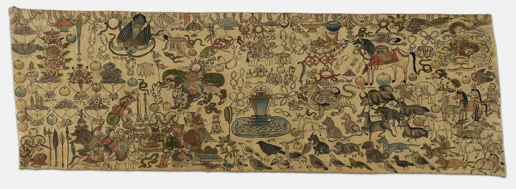Offerings to Mahakala, by Unknown, unspecified