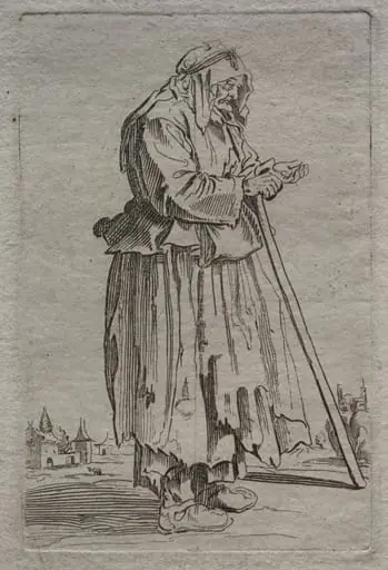 Old Beggar Woman, by Unknown