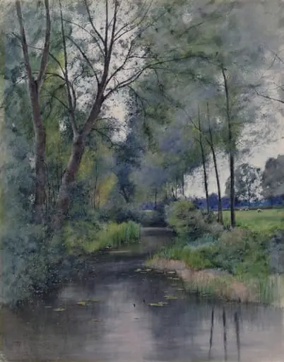 On the Enbourne, Berkshire, by Unknown